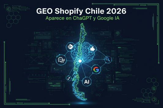 GEO Shopify Chile 2026: Aparece en ChatGPT y Google IA