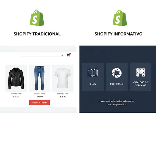 De Catálogo Digital a Sitio Corporativo: Shopify Más Allá del Ecommerce