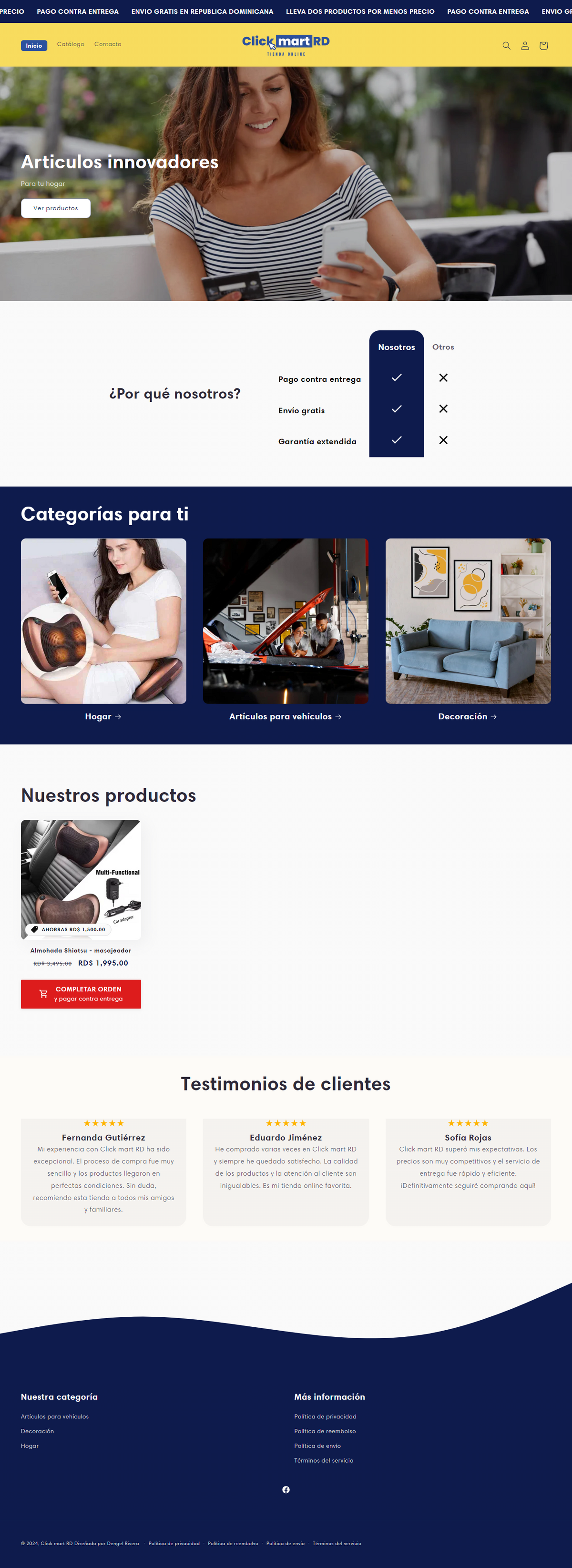Tienda online de muchos productos