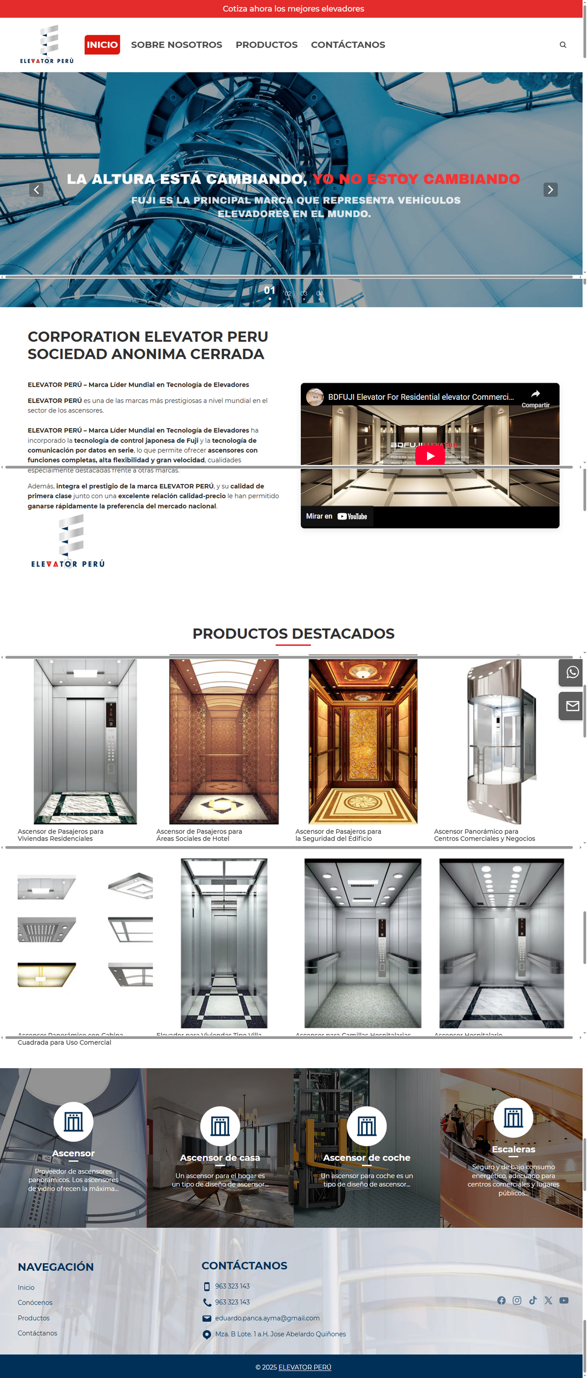 Elevator Perú