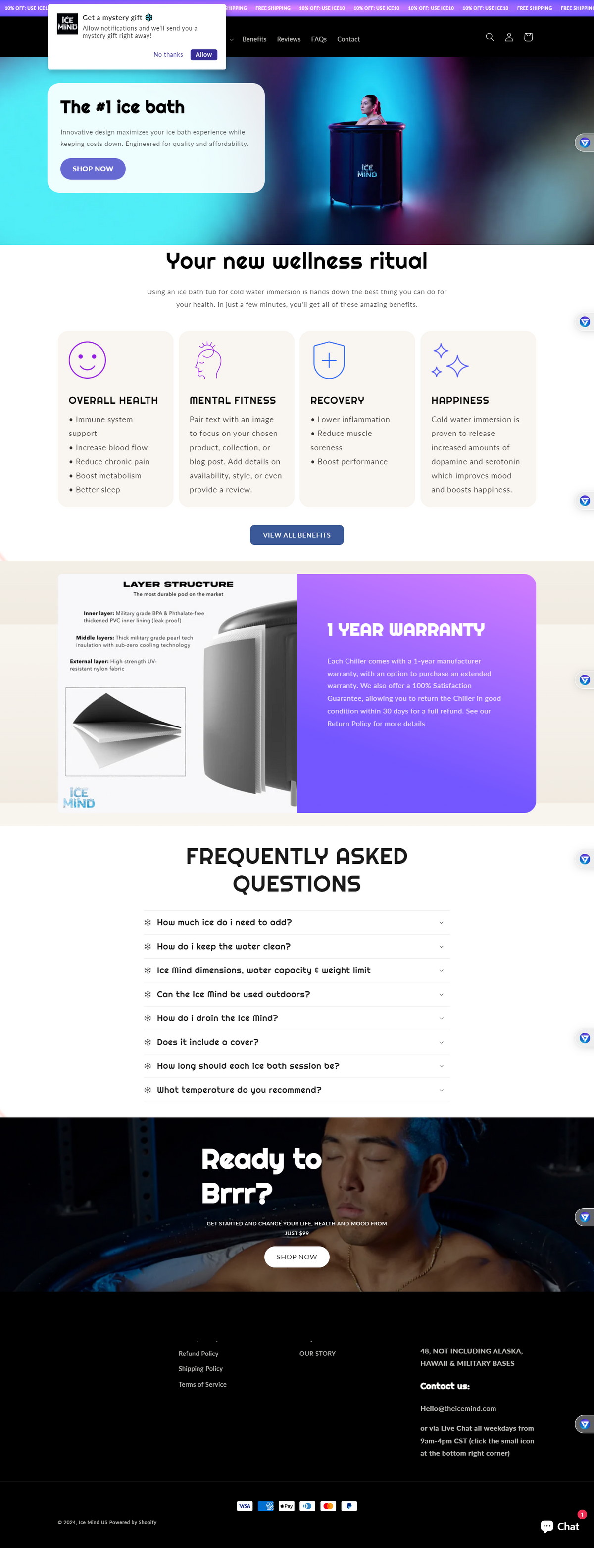 Tienda de un solo producto