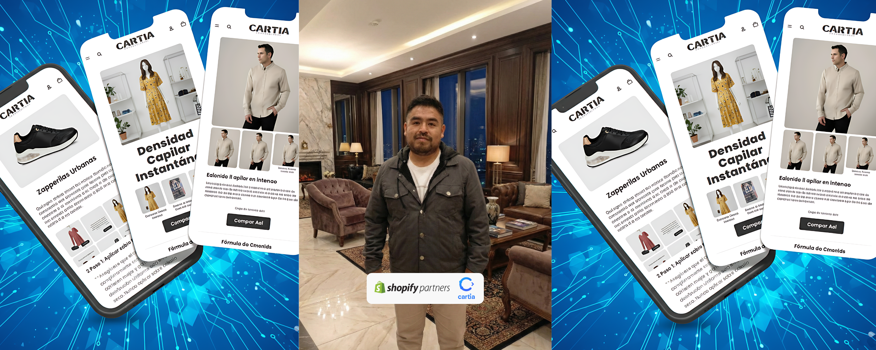 Hola soy Dengel Rivera shopify partner experto en shopify. Desde el código hasta la finalización de una tienda online para que empieces a vender mucho más tus productos. Saludos.